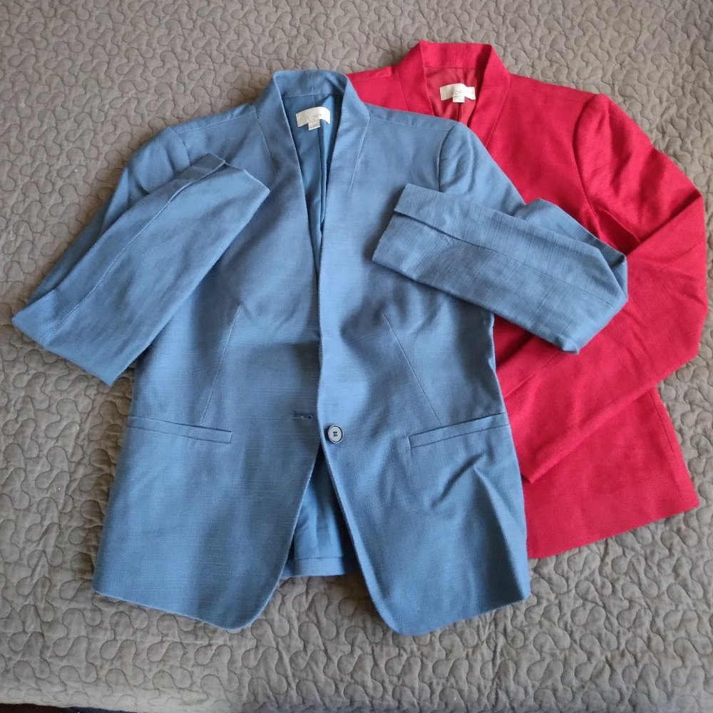 Two LOFT work jackets / blazers